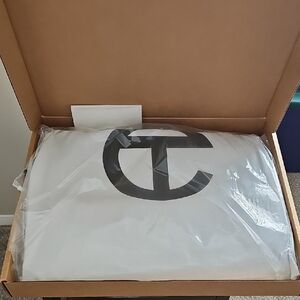 ⬇️💲NWT | Telfar Classic Large Black Tote w/White Dust Bag Iconic Black Emblem